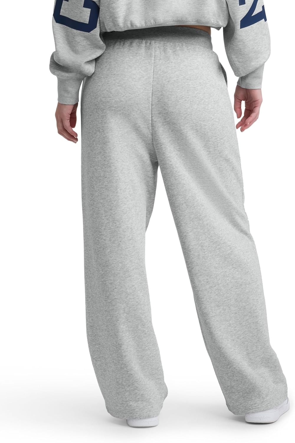 image:imageChampion Womens Tackle Open Bottom Pant Standard Fit French TerryOxford Gray Heather