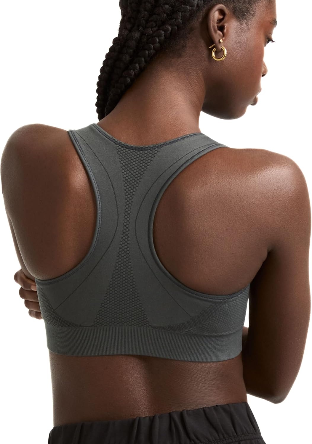 image:imageChampion Womens The Infinity Racerback Sports Bra Moderate Support Seamless MoistureWickingAsphalt