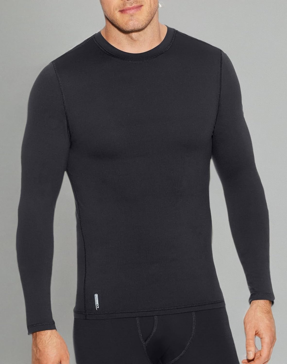 image:imageDuofold Mens Flex Weight Thermal ShirtBlack