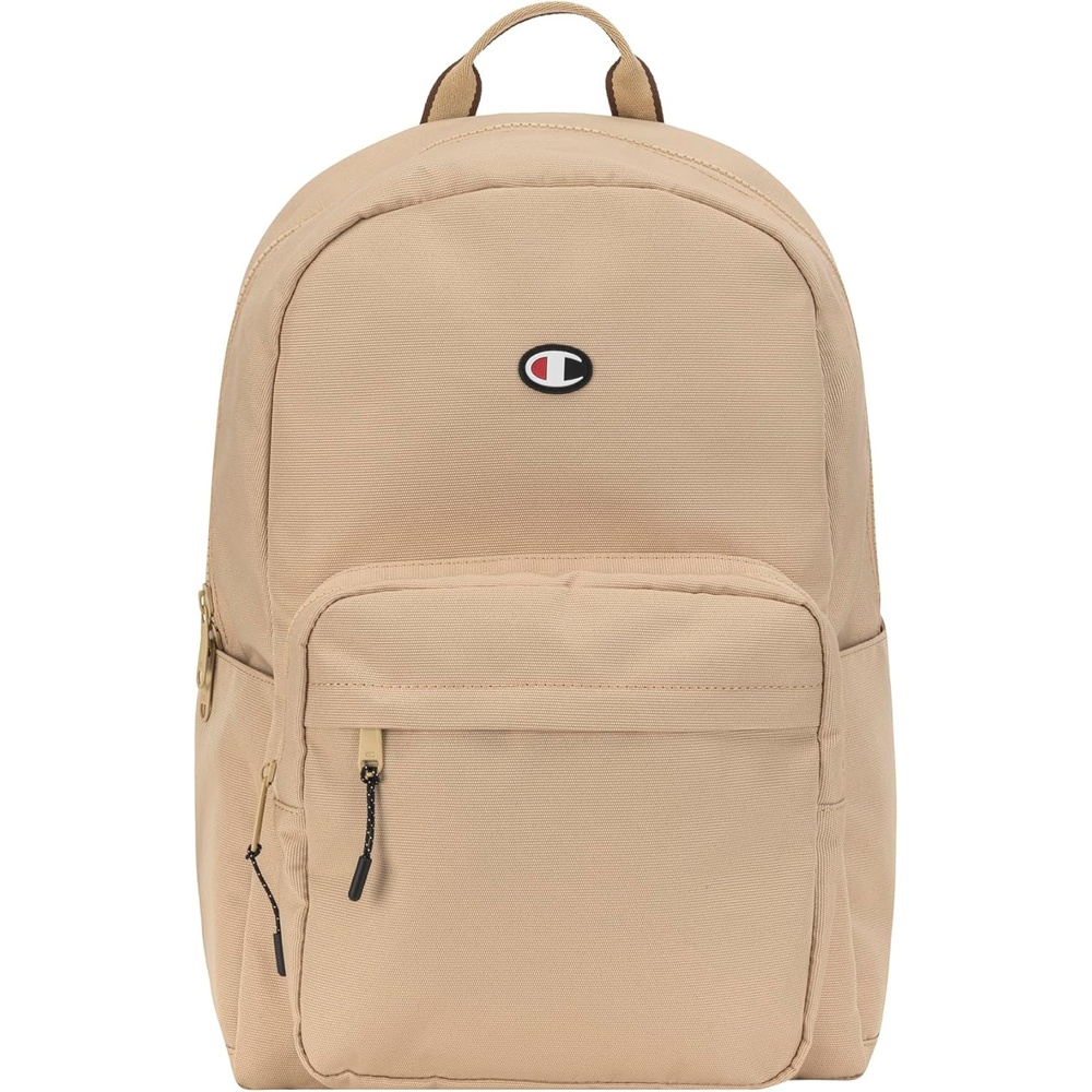 image:imageChampion Level Laptop Backpack with Padded Adjustable Straps Water Bottle Pocket for Work Travel Daily Use Nine Iron One SizeWestern Khaki
