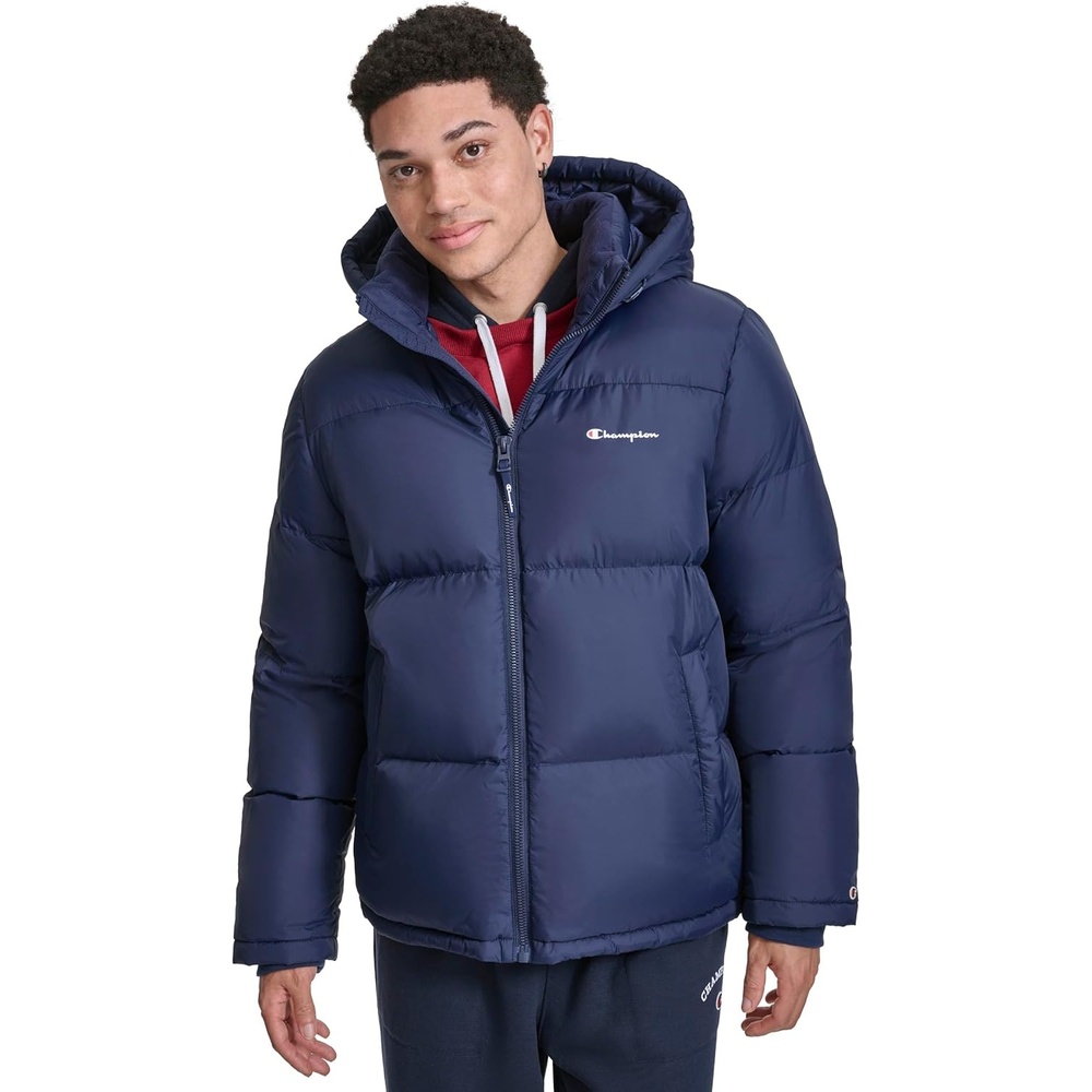 image:imageChampion Mens Heavy Weight Puffer With Adjustable HoodPeacoat