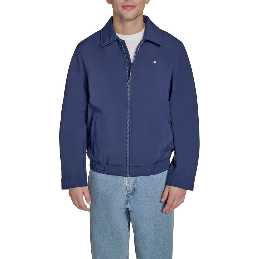 image:imageChampion Mens Lightweight Laydown Collar JacketPeacoat