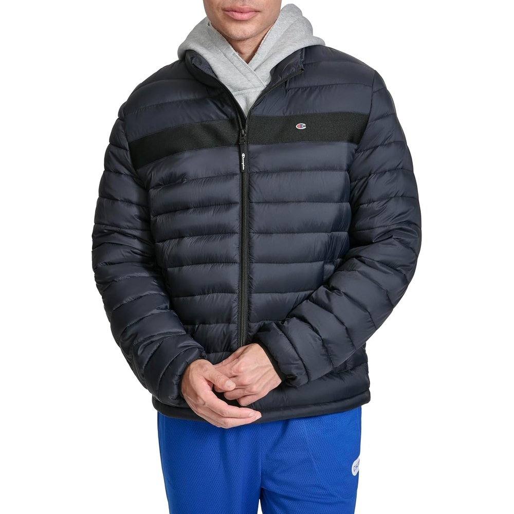 image:imageChampion Mens Lightweight Packable Puffer JacketBlack