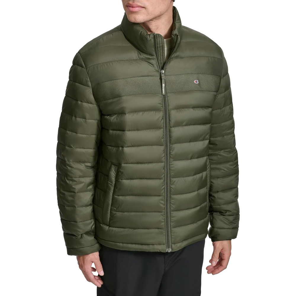 image:imageChampion Mens Lightweight Packable Puffer JacketForest Night