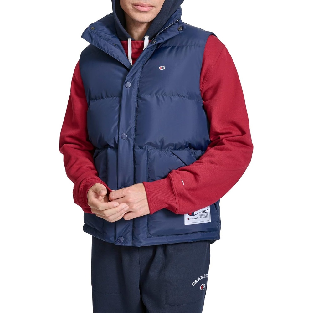 image:imageChampion Mens Puffer Vest With LogoPeacoat