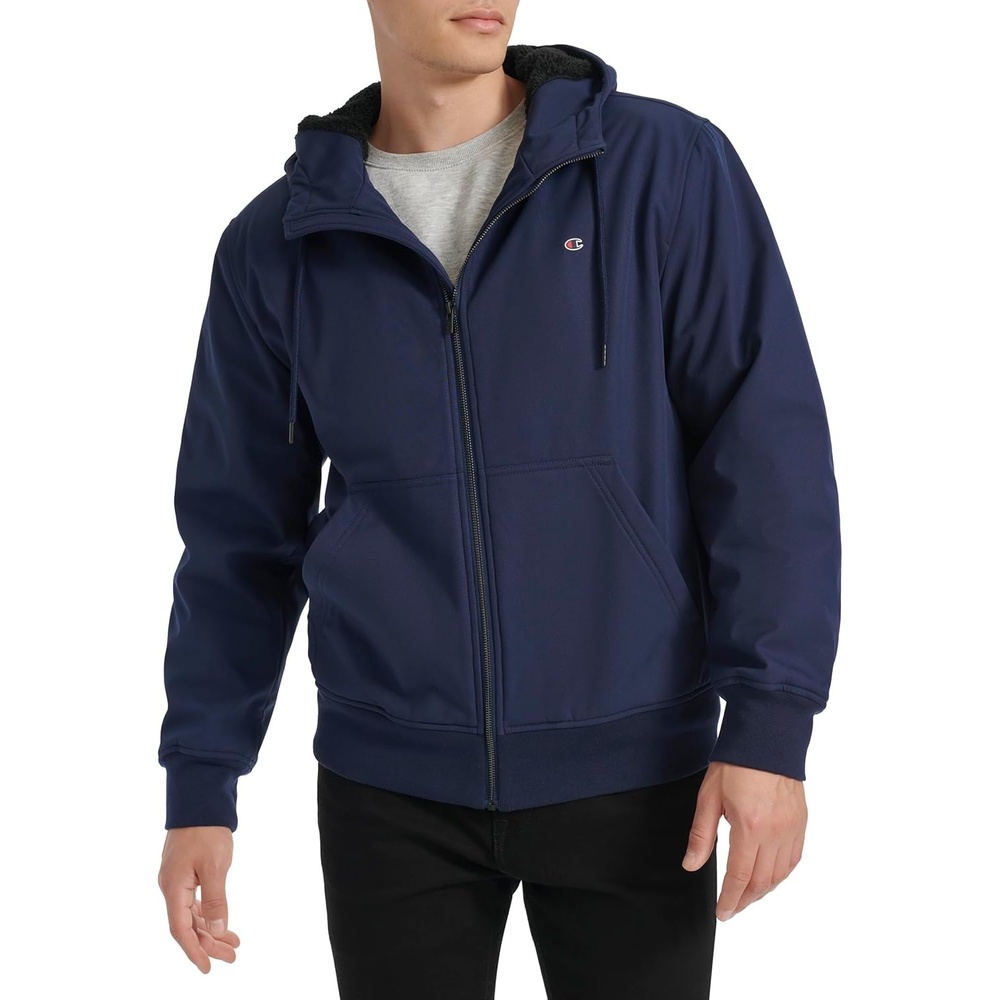image:imageChampion Mens Sherpa Lined HoodiePeacoat