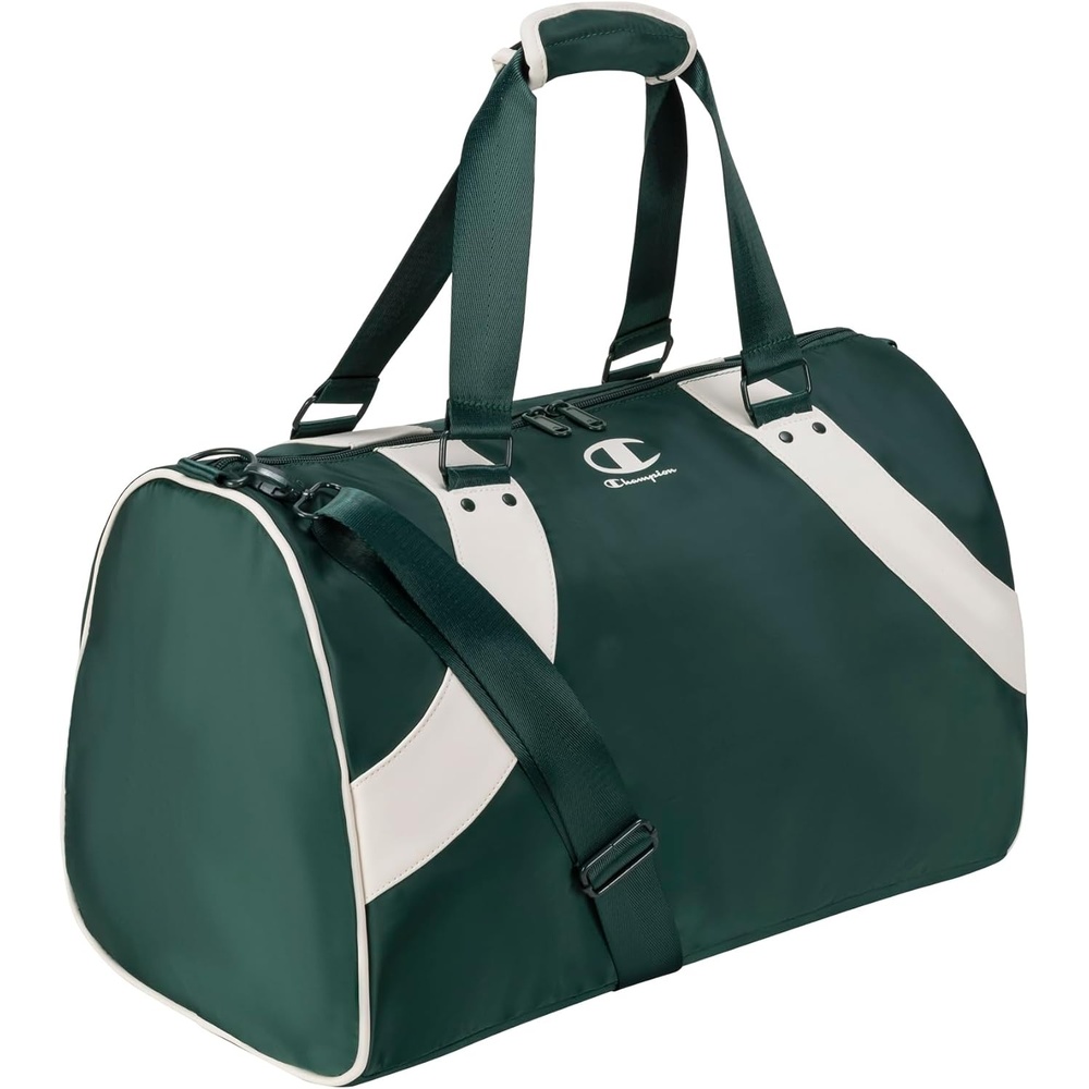 image:imageChampion Oracle Duffel Bag With Removable Adjustable Strap Carry Handle for Gym Travel WeekenderForest Peak Green