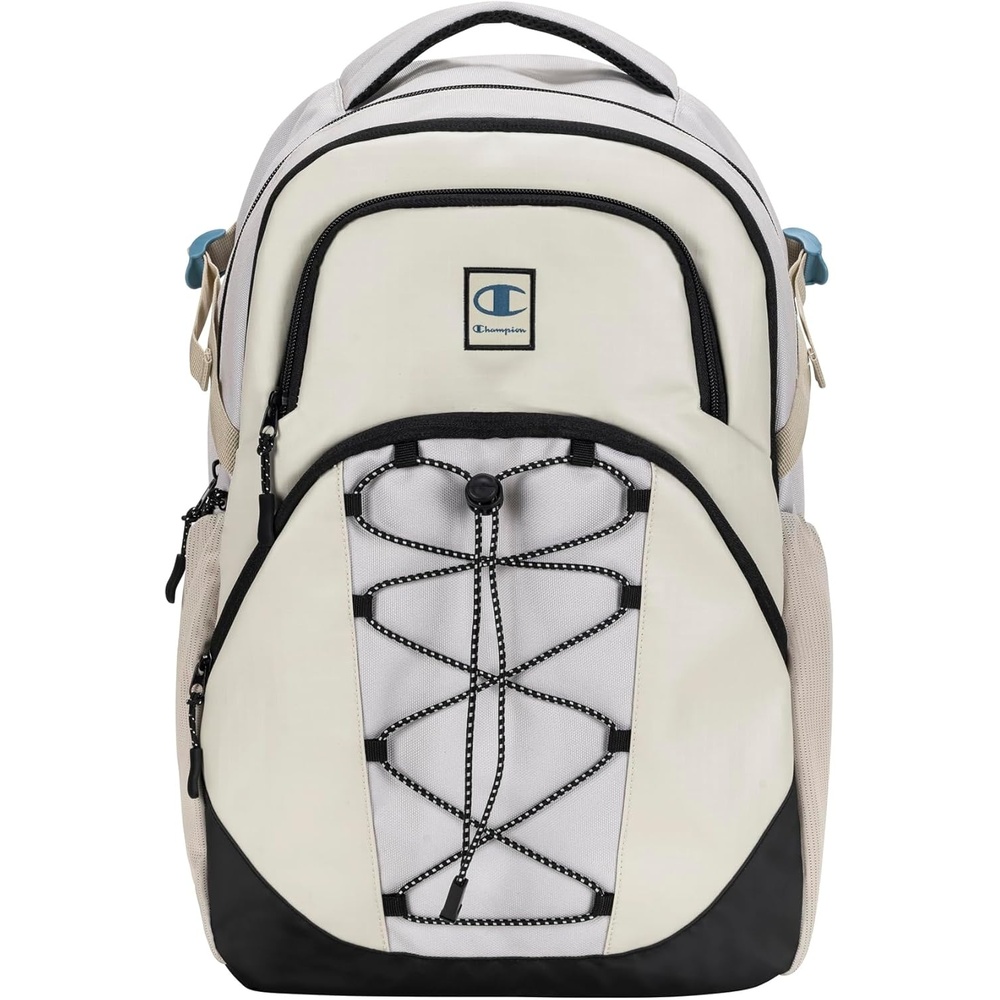 image:imageChampion Summit Backpack with Padded Straps Sternum Strap Waist Strap Laptop Compartment for Travel Outdoor Commute Autumn Beige One SizeAutumn Beige
