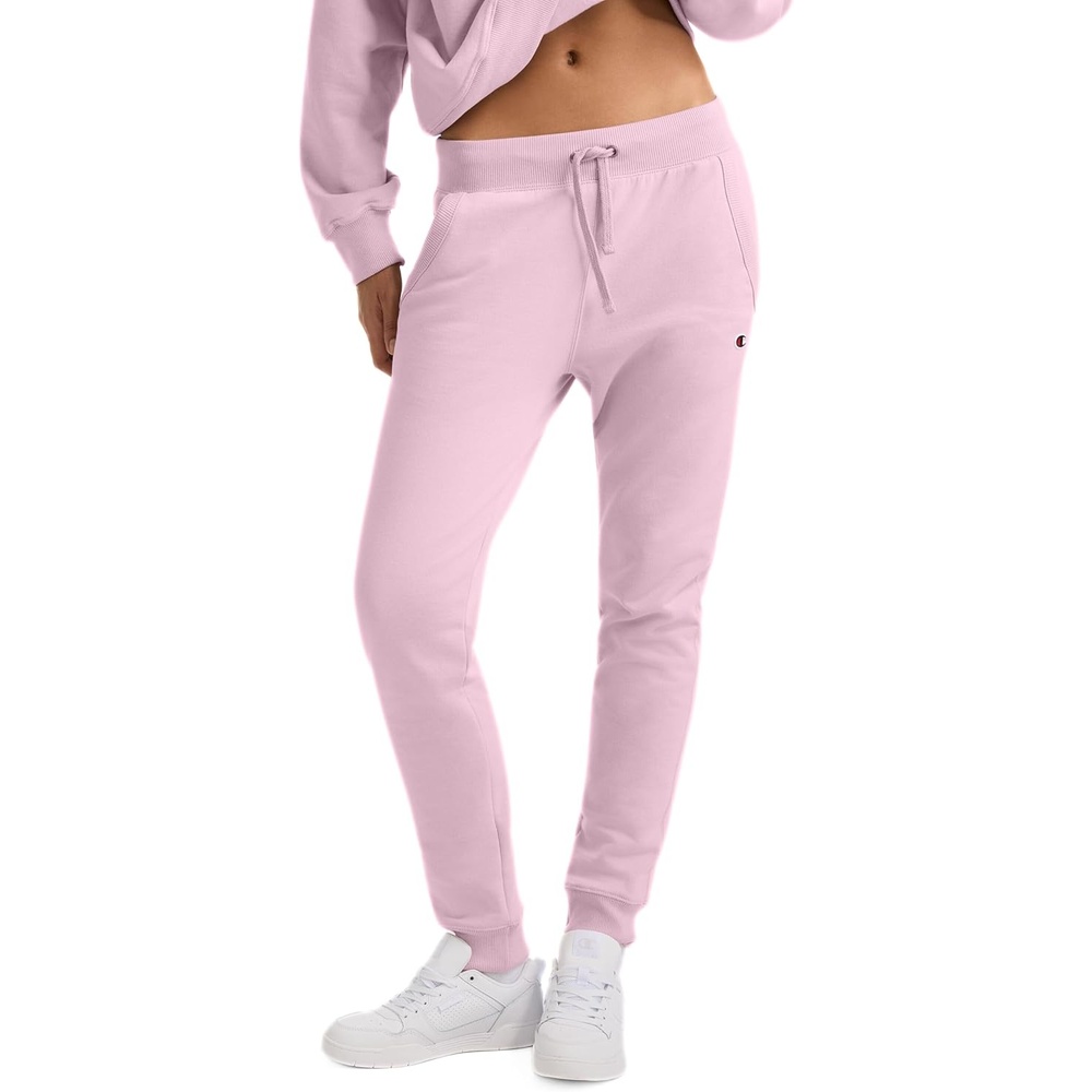 image:imageChampion Womens Joggers Fleece Joggers Comfortable Pants for Women 29 PlusBallerina Slipper C Logo