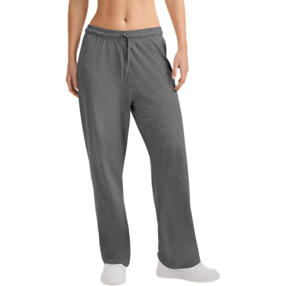 image:imageChampion Womens Lounge Pants Standard Fit Lightweight Available in Regular and PlusGranite Gray Heather
