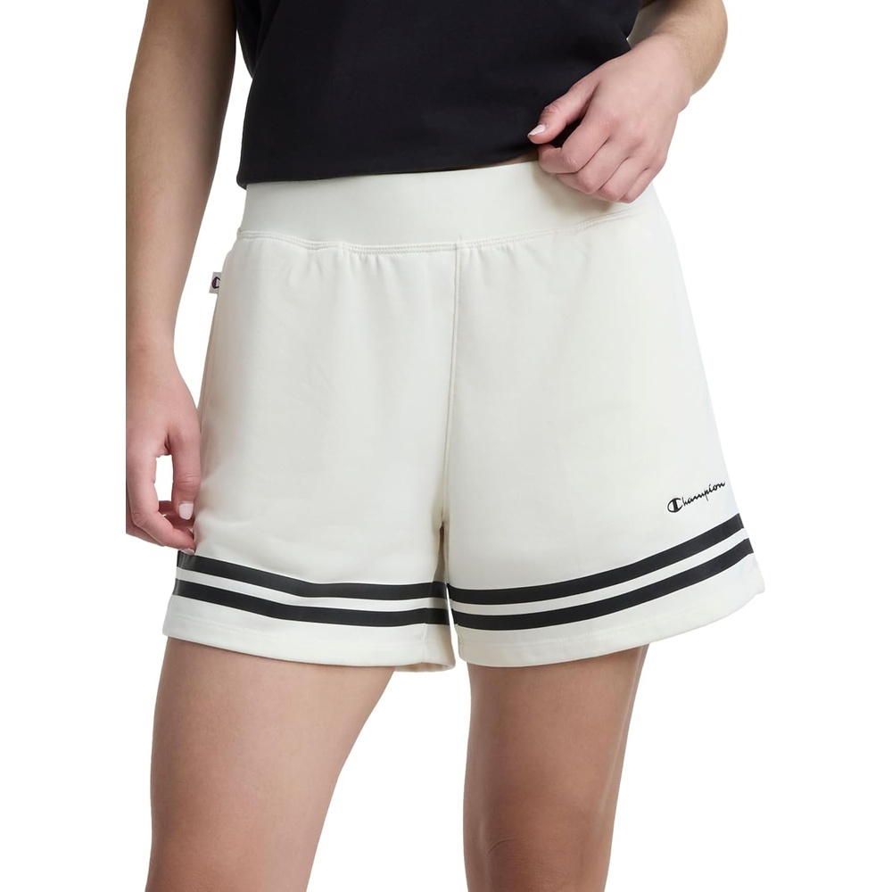 image:imageChampion Womens Pitcher 5 Athletic Short Standard Fit French TerryUnbleached Cotton