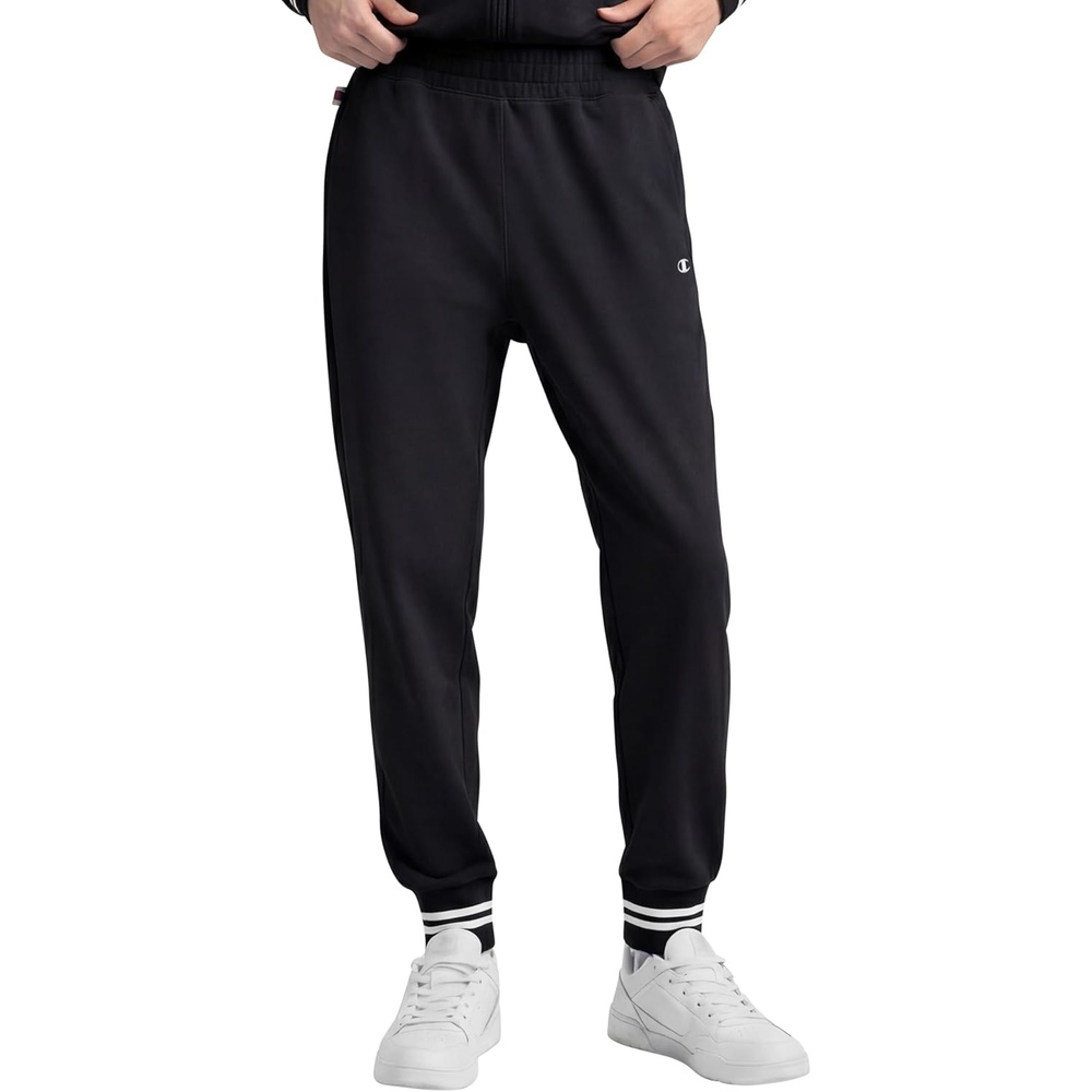 image:imageChampion Womens Pitcher Pant Standard Fit French TerryBlack