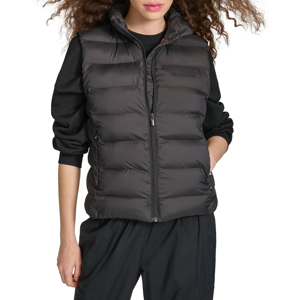 image:imageChampion Womens Quilted Packable Puffer VestBlack