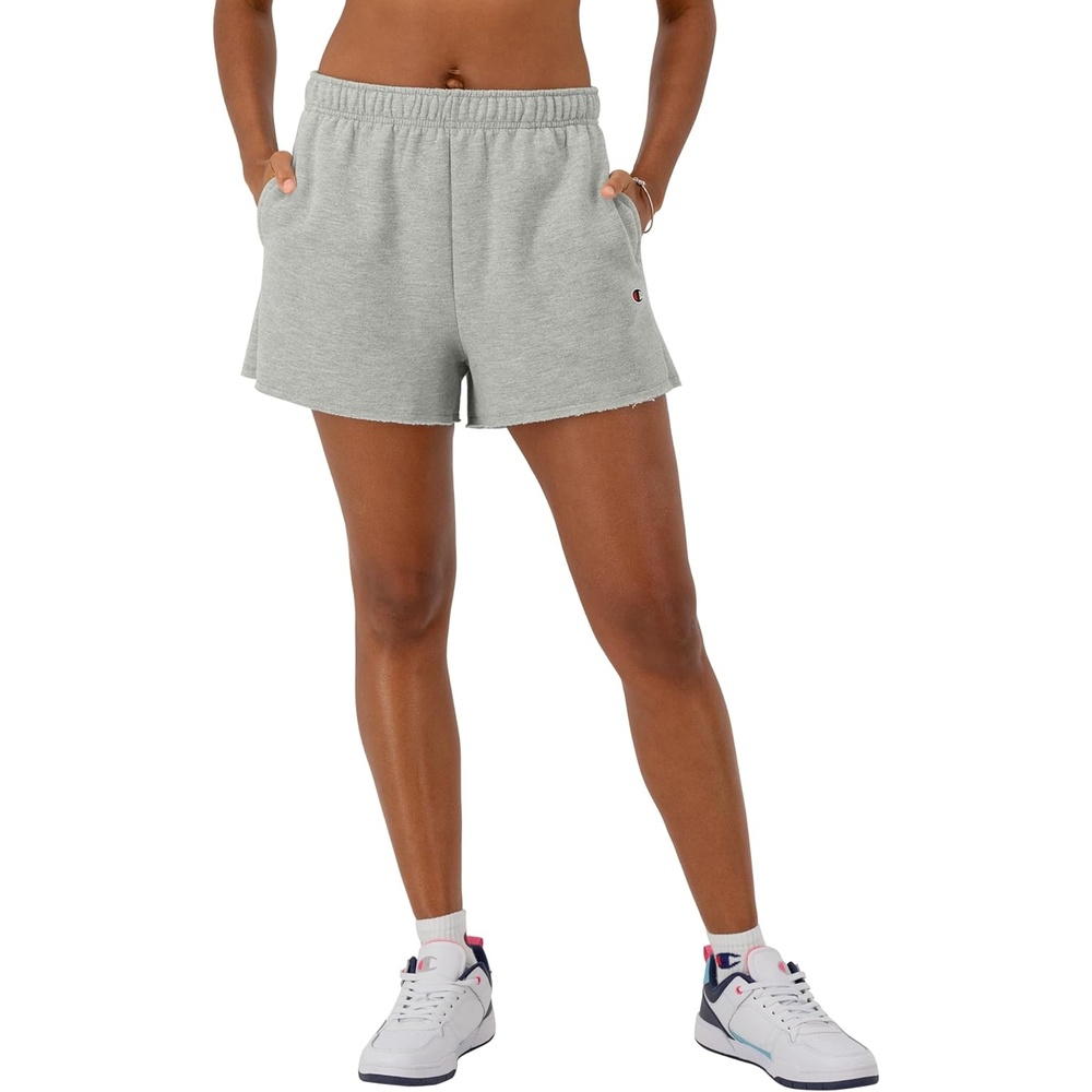 image:imageChampion Womens Shorts Fleece Comfortable Fleece Shorts for Women 3Oxford Gray