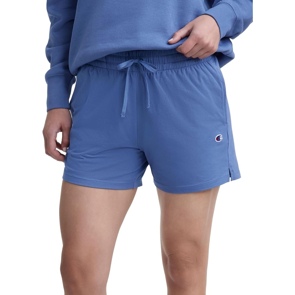 image:imageChampion Womens Shorts Jersey Shorts Soft Lightweight Comfortable Shorts for Women 5 Plus Size AvailableCoastal Fjord