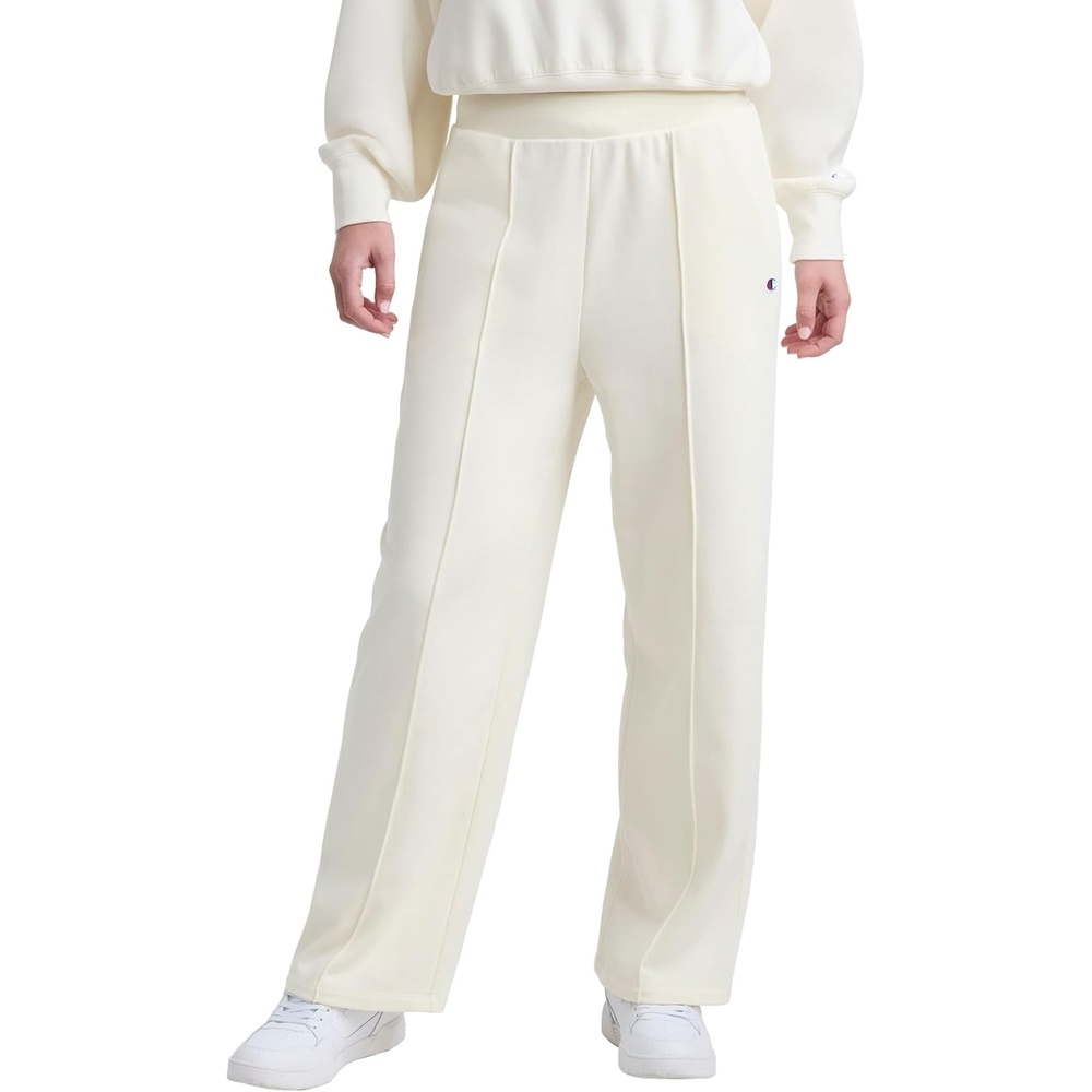 image:imageChampion Womens Tackle Open Bottom Pant Standard Fit French TerryUnbleached Cotton