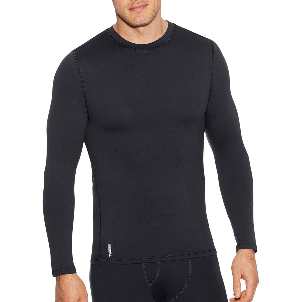 image:imageDuofold Mens Flex Weight Thermal ShirtBlack