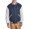 image:imageChampion Mens Letterman Varsity Bomber Jacket With Quilted Lining amp Embroidered SleevesNavyWhite