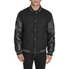 Black Faux Leather