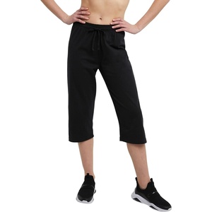Champion Jersey Capri Pants(Black)