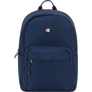 Champion Level Laptop Backpack with Padded Adjustable Straps, Water Bottle Pocket for Work, Travel, Daily Use, Nine Iron, One Size(Sail Away Navy/Scarlet)