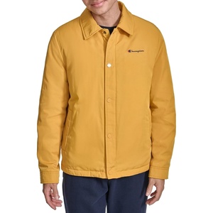 Champion Men’s Active Water-resistant Coaches Jacket(Sunflower)