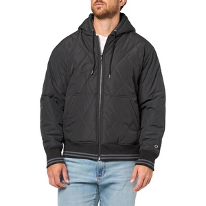 Champion Men’s Diamond Quilted Varsity Hoody(Charcoal Tech)