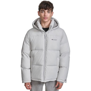 Champion Men’s Heavy Weight Puffer With Adjustable Hood(Ice)