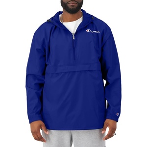 Champion Men’s Jacket, Stadium Full-zip Jacket, Wind Resistant, Water Resistant Jacket for Men(Surf the Web Small – Small Script Logo)