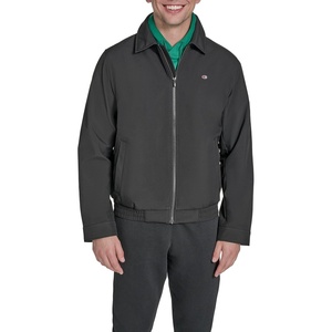 Champion Men’s Lightweight Laydown Collar Jacket(Black)