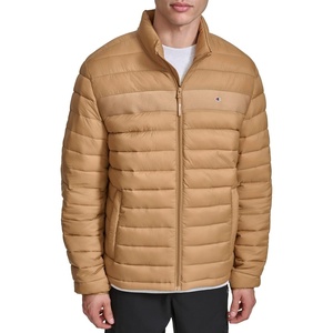 Champion Men’s Lightweight Packable Puffer Jacket(Tobacco)