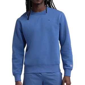 Champion Men’s Men’s Crewneck Fleece Sweatshirt, Standard Fit, Midweight, C Logo, Available in Regular and Big & Tall(Coastal Fjord – C Logo)