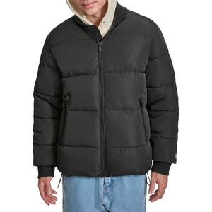 Champion Men’s Mid-weight Puffer Jacket(Black)