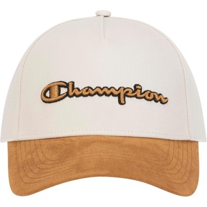 Champion Men’s Revival Snapback Adjustable Cap(Ivory Canvas/Western Brown)