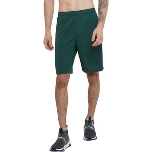 Champion Men’s Sport Shorts, Standard Fit, 10 Inch Inseam, Lightweight Fabric, Moisture-Wicking(Dark Green)