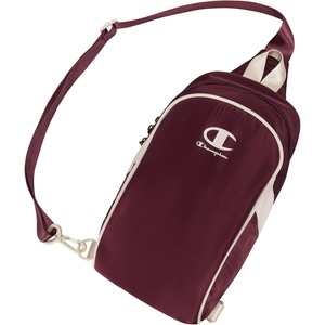 Champion Oracle Convertible Sling Bag with Adjustable Strap for Travel, Commute, Daily Use, Medium Ruby, One Size(Medium Ruby)