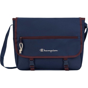 Champion Phase Messenger Bag With Padded Laptop Sleeve, Adjustable Strap for Work, Travel, Office(Sail Away Navy/Medium Ruby)