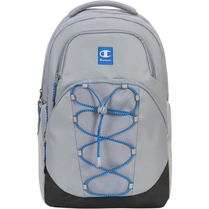 Champion Summit Backpack with Padded Straps, Sternum Strap, Waist Strap, Laptop Compartment for Travel, Outdoor, Commute, Autumn Beige, One Size(Grey/Nebulas Blue)