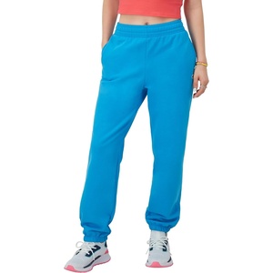 Champion Women’s Cinched-Bottom Fleece Sweatpants, Oversized Fit, Midweight(New Palatinate Blue)