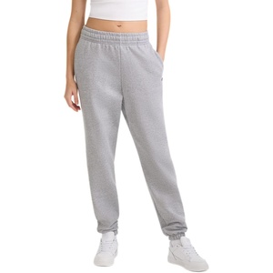 Champion Women’s Cinched-Bottom Fleece Sweatpants, Oversized Fit, Midweight(Oxford Gray Heather)