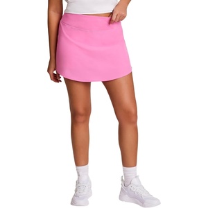 Champion Women’s Courtside 15″ Skort, Standard Fit, 3″ Inner Short(Pink Cosmos – C Logo)