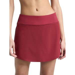 Champion Women’s Courtside 15″ Skort, Standard Fit, 3″ Inner Short(Pomegranate – C Logo)