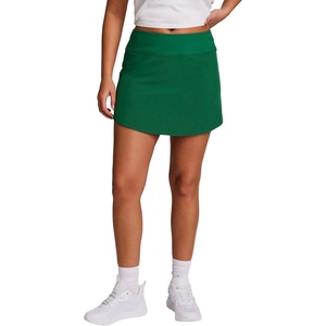 Champion Women’s Courtside 15″ Skort, Standard Fit, 3″ Inner Short(Verdant Green – C Logo)