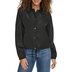 Champion Women’s Cropped Coached Jacket(Black)