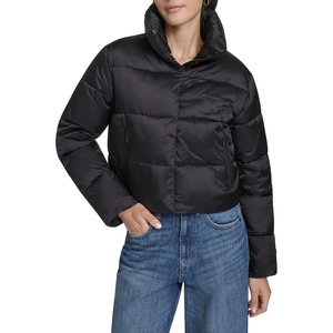 Champion Women’s Cropped Puffer Jacket(Black)