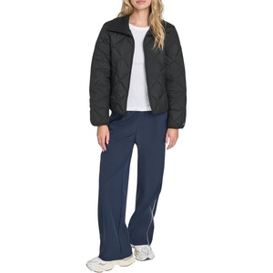 Champion Women’s Diamond Quilted Shawl Collar Jacket(Black)
