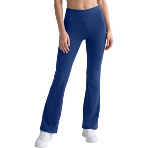 Champion Women’s Flare Leggings, Soft Touch, Moisture Wicking, Flared Pants for Women, 31.5″ (Plus Size Available)(Blue Depths)
