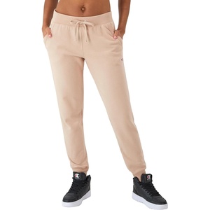 Champion Womens Joggers, Fleece, Joggers, Comfortable Pants for Women, 29″ (Plus(Champagne Frost – C Logo)