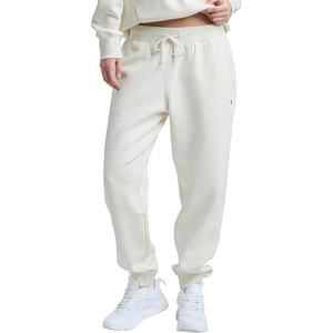 Champion Womens Joggers, Fleece, Joggers, Comfortable Pants for Women, 29″ (Plus(Unbleached Cotton – C Logo)