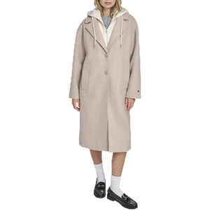 Champion Women’s Long Top Coat With Removable Jersey Bib(Tan)
